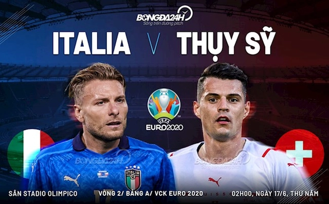 Trận cầu vàng: Dự đoán kết quả trận đấu Italia vs Thụy Sĩ (2h00 ngày 17/6)