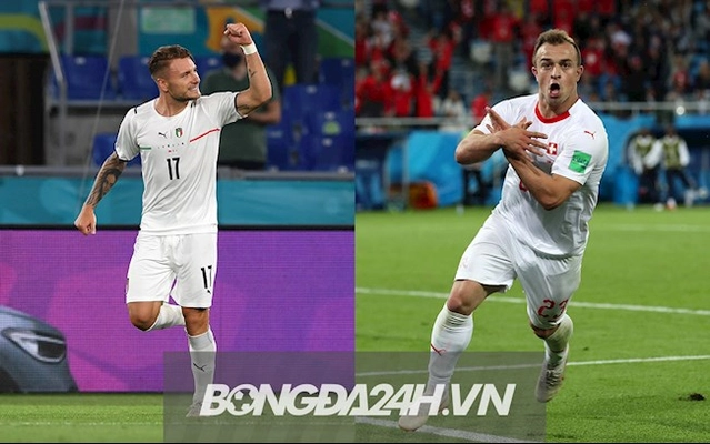 Trực tiếp bóng đá Euro 2020: Italia vs Thụy Sĩ link xem VTV3HD