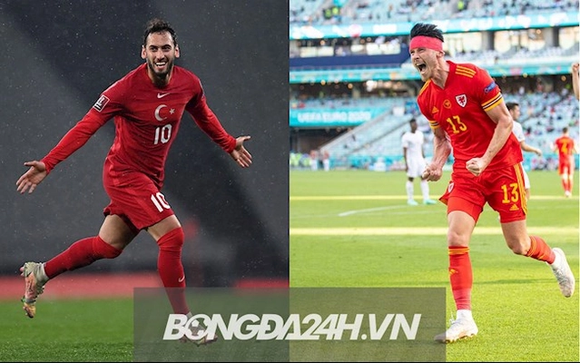 Trực tiếp bóng đá Euro 2020 : Thổ Nhĩ Kỳ vs Wales link xem VTV6