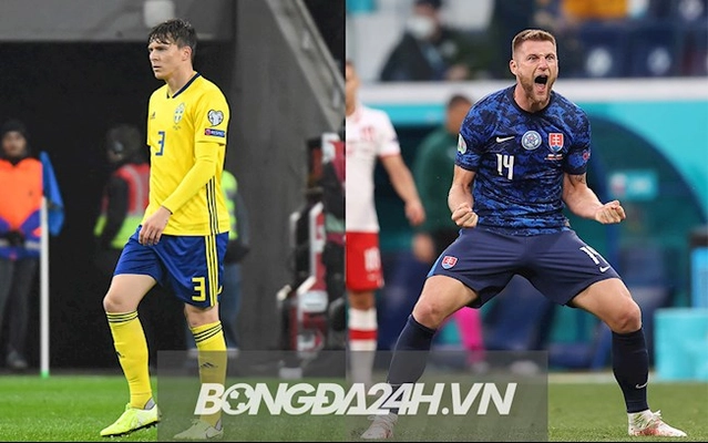 Trực tiếp bóng đá Euro 2020 : Thụy Điển vs Slovakia trực tuyến VTV6