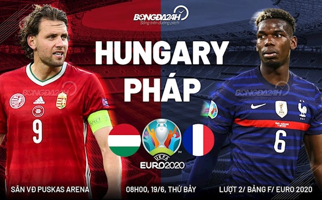  Hungary vs Pháp (20h00 ngày 19/6): Sức mạnh nhà ĐKVĐ thế giới