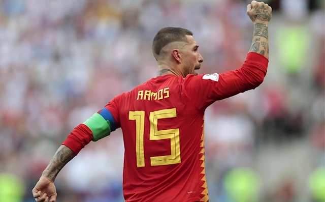 ĐT Tây Ban Nha treo áo số 15 của Ramos tại Euro 2020