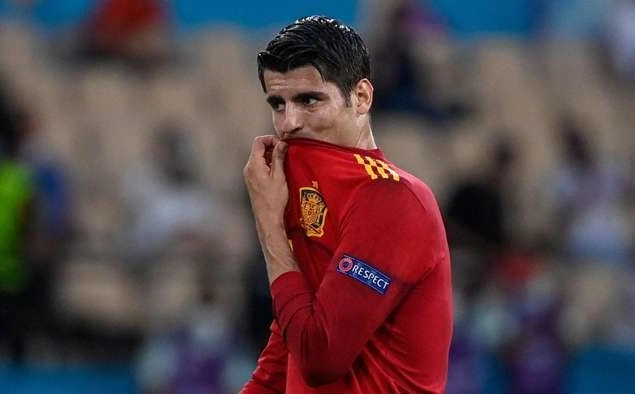 Morata thừa nhận ĐT Tây Ban Nha sụp đổ vì kỳ vọng ở Euro 2020