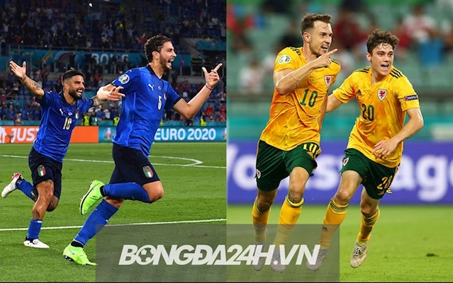 Trực tiếp bóng đá Euro 2020: Italia vs Wales link xem VTV3 tối nay