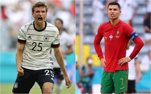 Muller chế nhạo Ronaldo cực thâm