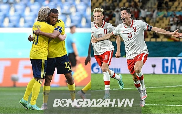 Link xem trực tiếp Euro 2020: Thụy Điển vs Ba Lan VTV6 tối nay