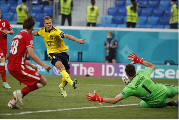 VIDEO: Bàn thắng quyết định mang về chiến thắng cho Thụy Điển trước Ba Lan