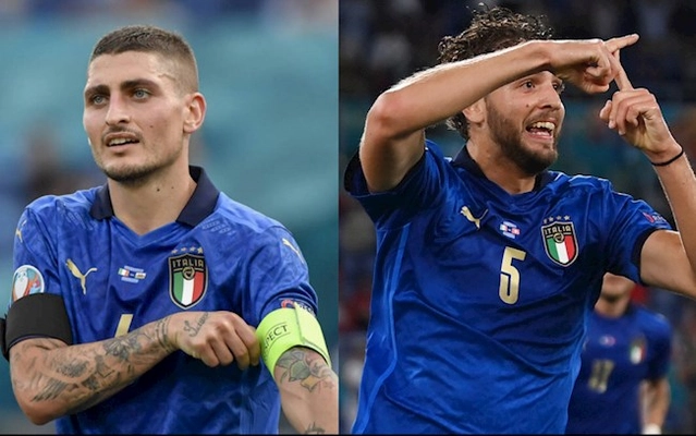 Đội tuyển Italy: Chọn Locatelli hay Verratti?