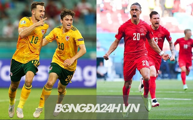 Link xem trực tiếp Euro 2020: Wales vs Đan Mạch VTV6 hôm nay