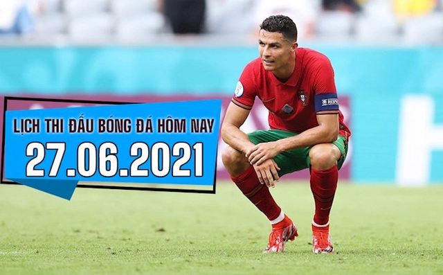 Lịch thi đấu bóng đá hôm nay 27/6: Bỉ vs Bồ Đào Nha; Brazil vs Ecuador