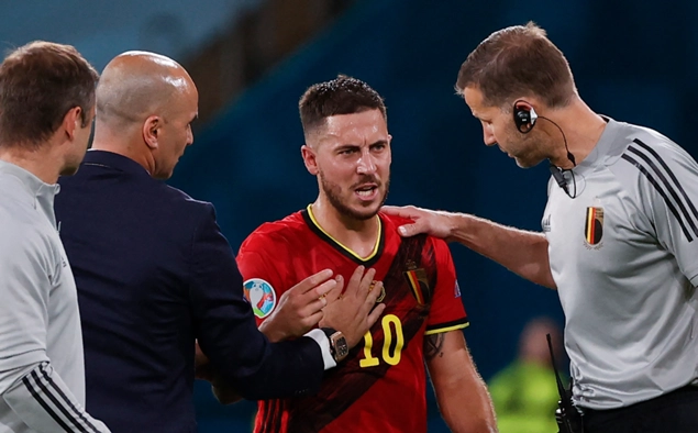 Eden Hazard tuyên bố không bỏ các đồng đội kể cả khi chấn thương nghỉ hết Euro