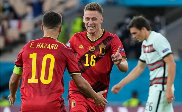 VIDEO: Siêu phẩm sút xa ấn tượng của Hazard nhấn chìm Bồ Đào Nha