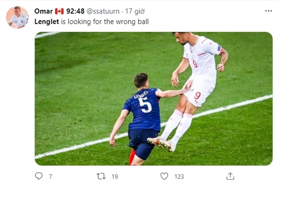 Hình ảnh hài hước nhất trận Pháp vs Thụy Sĩ