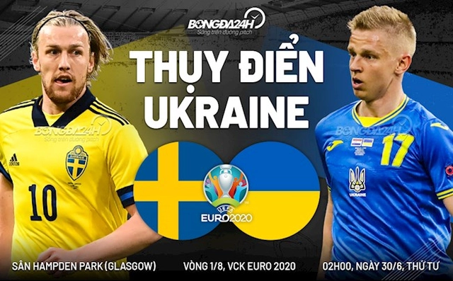 dự đoán Thụy Điển vs Ukraine (2h00 ngày 30/6): Kẻ may mắn thường sống dai
