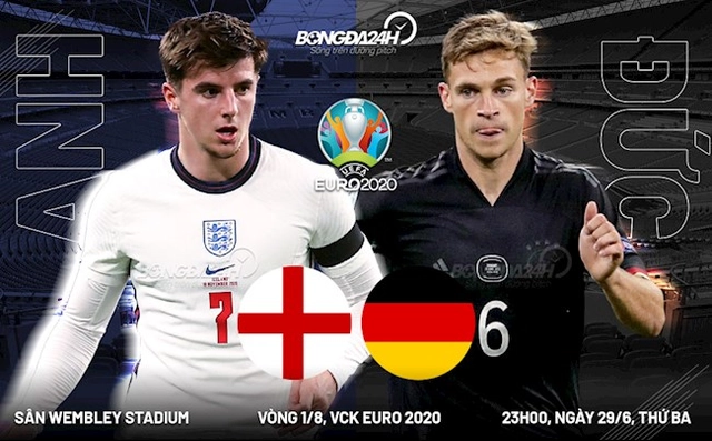 Trận cầu vàng: Nhận định, dự đoán Anh vs Đức (23h00 ngày 29/6)