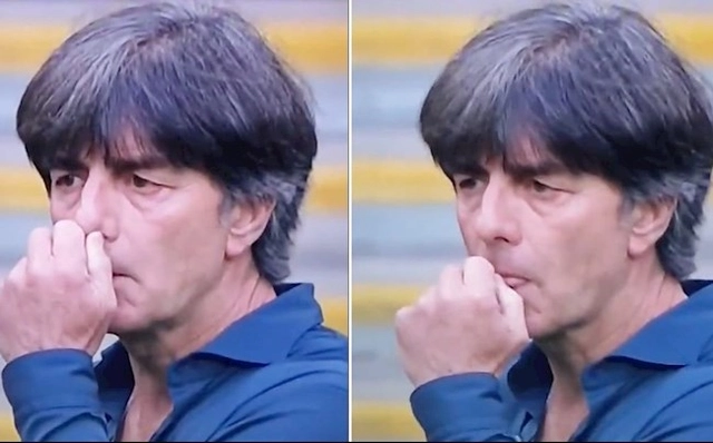 Ớn lạnh với pha móc mũi rồi... nếm của HLV Joachim Low