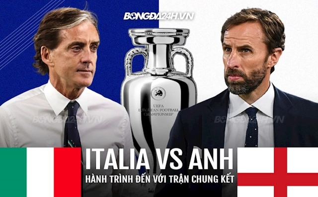 Infographic: Nhìn lại đường lên đỉnh Wembley của Italia vs Anh