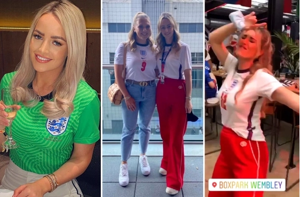 Dàn WAGs tuyển Anh khoe sắc trên sân Wembley