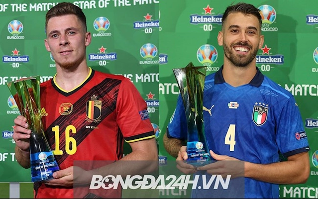 Link xem trực tiếp bóng đá Euro 2020: Bỉ vs Italia VTV3 hôm nay