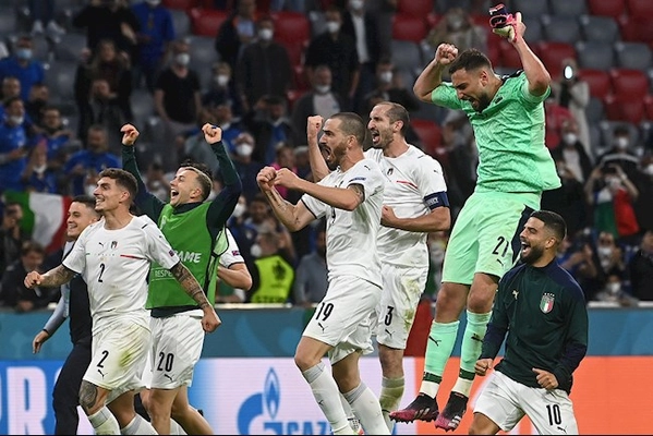 Đánh bại Bỉ, đội tuyển Italia trở thành kỷ lục gia ở Euro