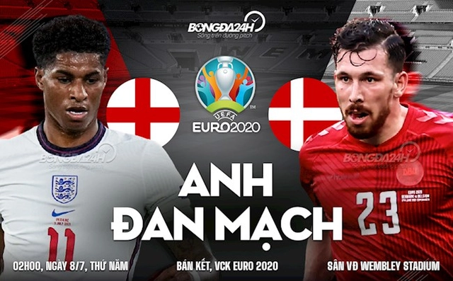 Thắng hú vía Đan Mạch, Anh lần đầu tiên vào chung kết Euro