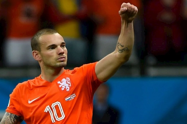 Wesley Sneijder dự đoán kết quả trận Italia vs Anh