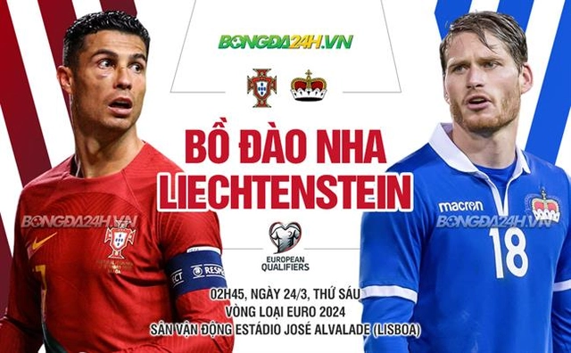 Ronaldo lập cú đúp trong chiến thắng mở màn vòng loại Euro 2024 của Bồ Đào Nha