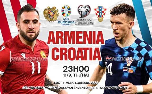 Nhận định Armenia vs Croatia (23h00 ngày 11/9): Giành giật điểm số