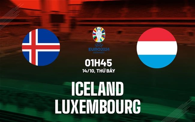 Nhận định Iceland vs Luxembourg 1h45 ngày 14/10 (Vòng loại Euro 2024)