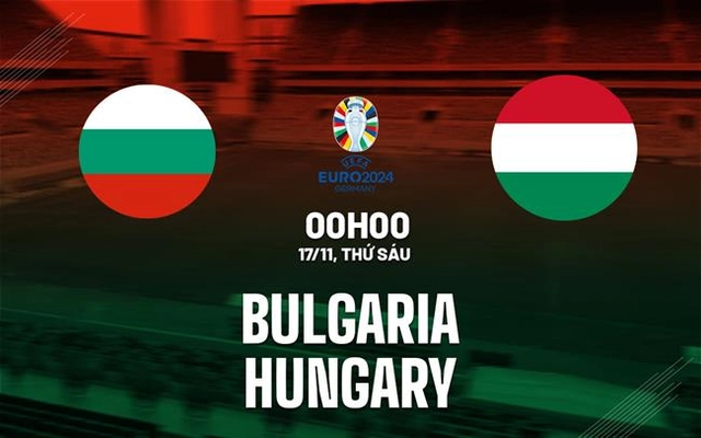 Nhận định Bulgaria vs Hungary 0h00 ngày 17/11 (Vòng loại Euro 2024)