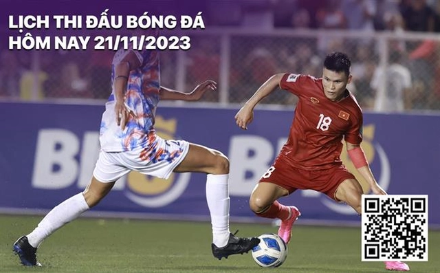 Lịch thi đấu bóng đá hôm nay 21/11: Việt Nam vs Iraq