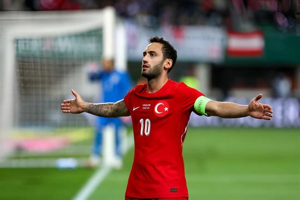 Danh sách ĐT Thổ Nhĩ Kỳ dự Euro 2024: Đầu tàu Calhanoglu