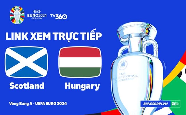 Trực tiếp VTV2 Scotland vs Hungary link xem Euro 2024: Quyết chiến 3 điểm