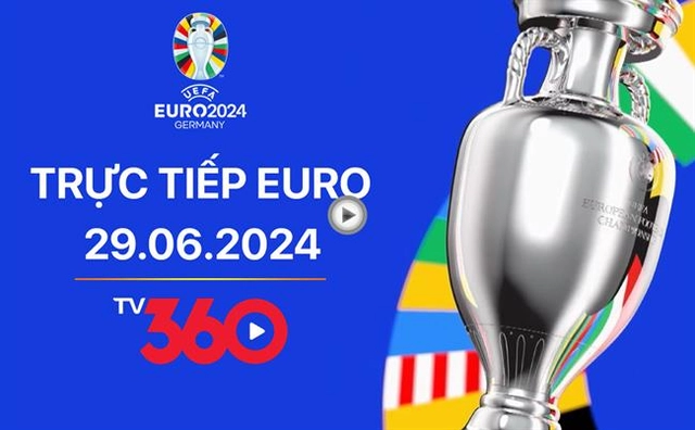 Trực tiếp VCK EURO 2024 vòng 1/8 đêm nay 29/6 (Link xem Full HD)