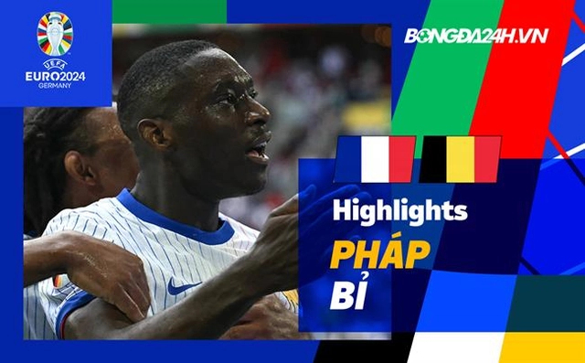 Highlights Pháp - Bỉ | Gà Gô-loa diệt Quỷ đỏ | Vòng 1/8 Euro 2024