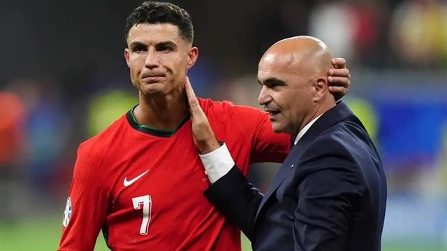 Roberto Martinez khó có thể loại bỏ được Cristiano Ronaldo