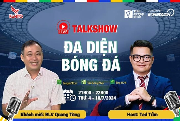 Trực tiếp: BLV Quang Tùng (tại Đức) nhận định về trận bán kết Hà Lan vs Anh