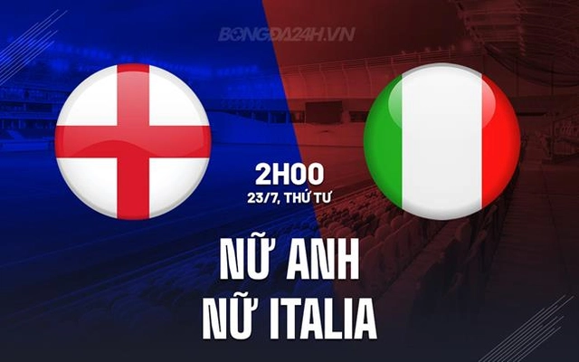 Nhận định - dự đoán nữ Anh vs nữ Italia 2h00 ngày 23/7 (Euro 2025)