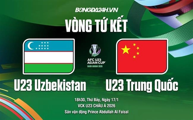 Highlights U23 Uzbekistan vs U23 Trung Quốc: Cầu được ước thấy (VCK U23 châu Á 2026)