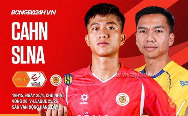Highlights CAHN vs SLNA: Điểm nhấn Đình Bắc (LPBank V.League 1-2025/26)