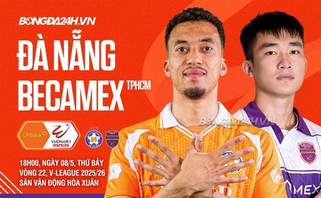Highlights Đà Nẵng vs Becamex TPHCM: Sáng cửa trụ hạng (LPBank V.League 1-2025/26)