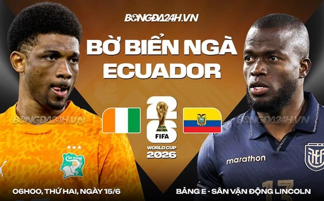 Video bàn thắng Bờ Biển Ngà vs Ecuador: 3 điểm muộn màng (Bảng E World Cup 2026)