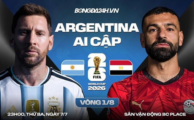 Video: Messi ghi bàn thứ 8 tại World Cup 2026, Argentina lội ngược dòng trước Ai Cập