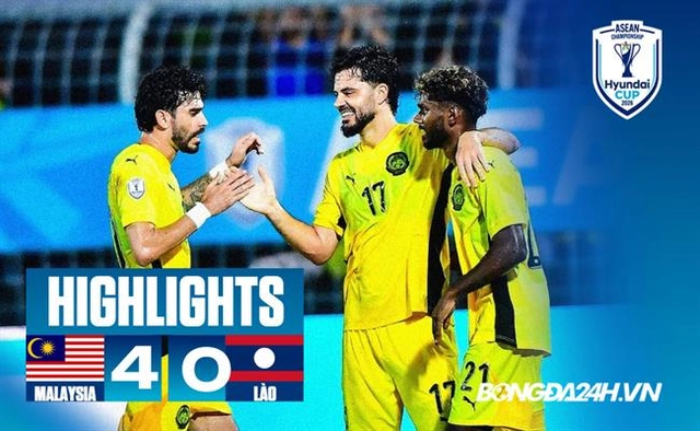 Highlights Malaysia vs Lào: Chủ nhà tiếp đà chiến thắng (ASEAN Cup 2026)