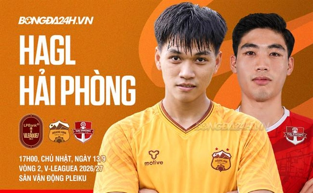 Video bàn thắng HAGL vs Hải Phòng: Thua ngược ngay phố Núi (Vòng 2 LPBank V.League 1-2026/27)