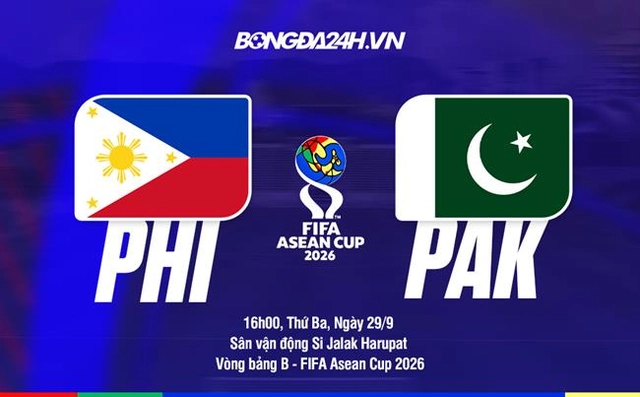 Video bàn thắng Philippines vs Pakistan: Hình ảnh tương phản (FIFA ASEAN Cup 2026)