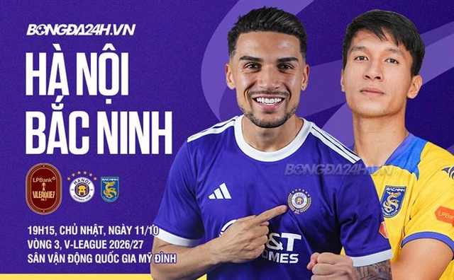 Video bàn thắng Hà Nội vs Bắc Ninh: Chiến thắng đầu tay nhọc nhằn (LPBank V.League 1-2026/27)