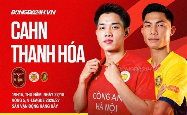 Video bàn thắng CAHN vs Thanh Hóa: 1 điểm xứng đáng (LPBank V.League 1-2026/27)
