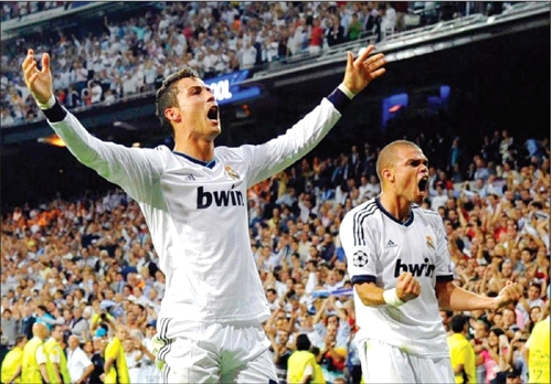 Những màn ăn mừng bàn thắng hài hước của Ronaldo