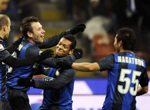 Coppa Italia: Dự bị Guarin tỏa sáng, Inter vào tứ kết